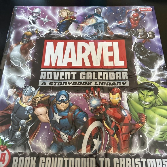 Marvel Storybook Collection Advent Calendar 2023 Collectible Storybook Library - Picture 12 of 12
